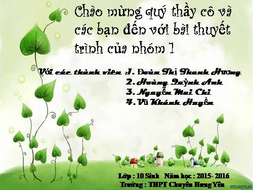 Bài 2. Các giới sinh vật