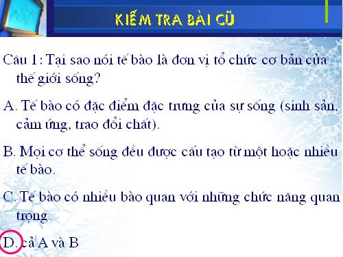 Bài 2. Các giới sinh vật