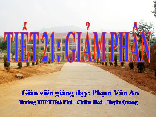 Bài 19. Giảm phân