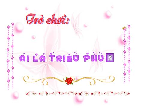 Ai là triệu phú