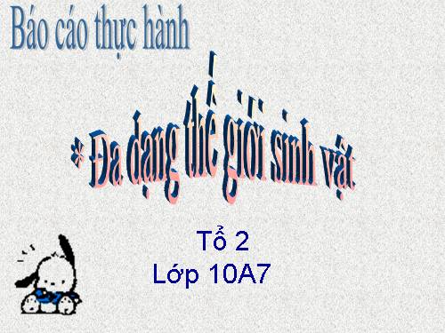 Bài Tập Thu Hoạch Sinh Học