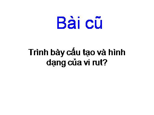 Bài 30. Sự nhân lên của virut trong tế bào chủ