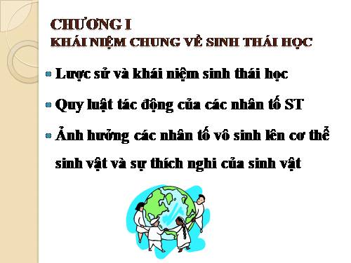 Giới thiệu chung về sinh thái học