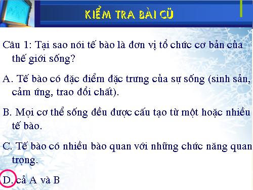 Bài 2. Các giới sinh vật