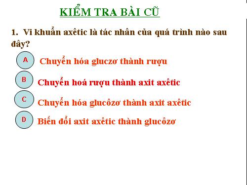 Bài 25. Sinh trưởng của vi sinh vật