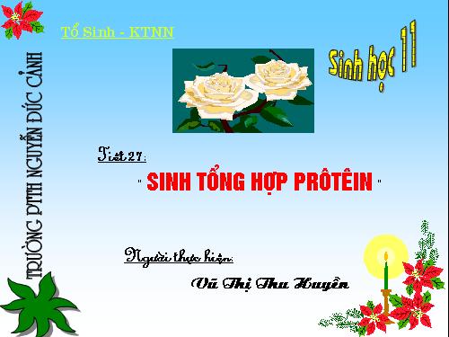 Tong hop protein