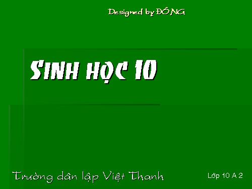 Bài 2. Các giới sinh vật