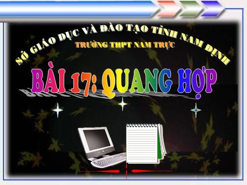 Bài 17. Quang hợp