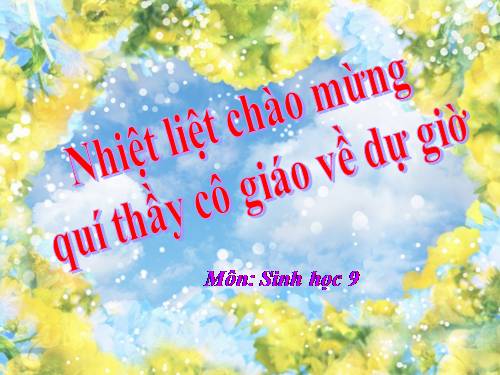 Bài 25. Thường biến