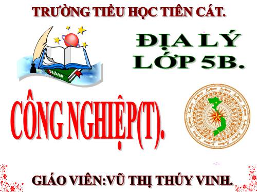 Bài 13. Công nghiệp (tiếp theo)