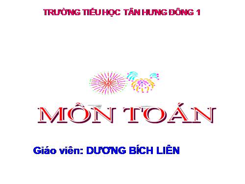 Toán học lớp 5.