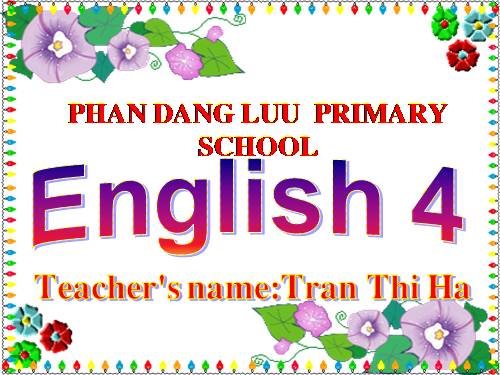 Tiếng Anh 4 (Chính thức). Unit 6. Where's your school?