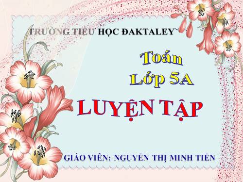 Luyện tập Trang 162