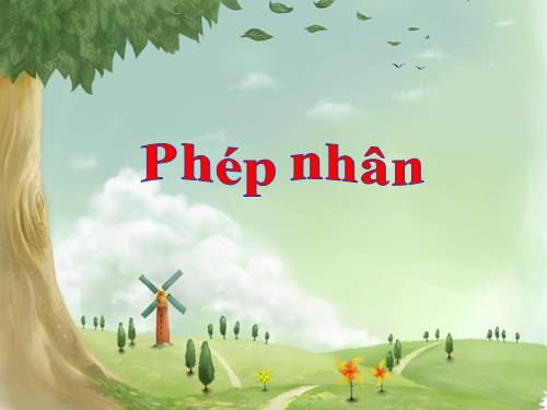 Phép nhân