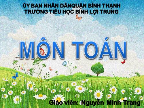 Ôn tập về phân số