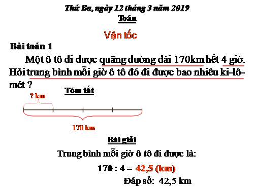 Vận tốc