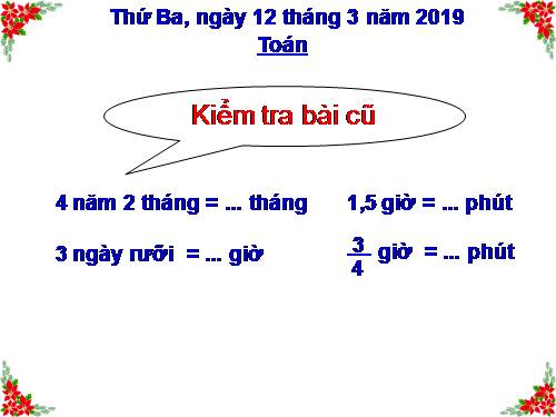 Cộng số đo thời gian