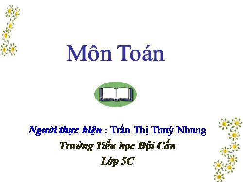 Thể tích hình lập phương