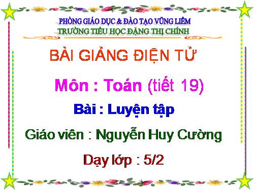 Luyện tập Trang 21