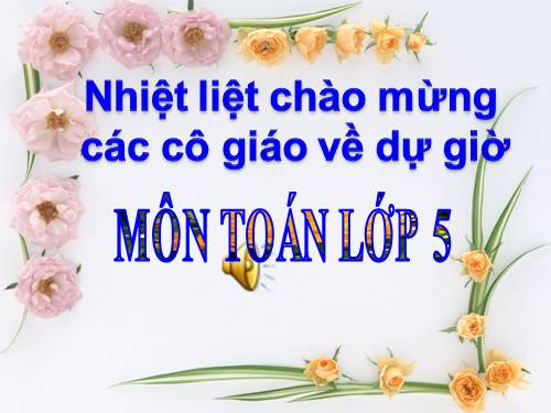 Thể tích hình hộp chữ nhật