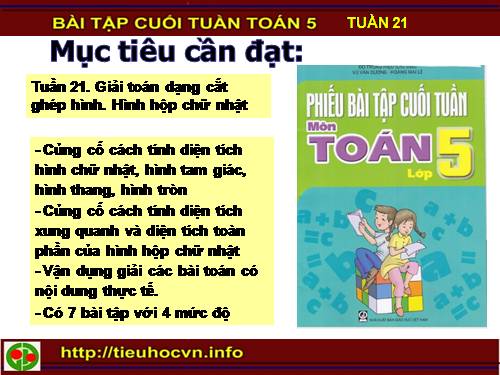 Luyện tập về tính diện tích (tiếp theo)