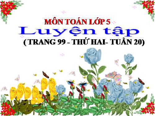 Luyện tập Trang 99