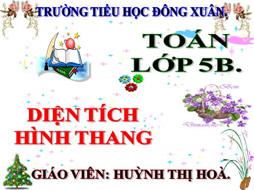 Diện tích hình thang