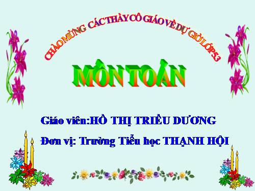 Diện tích hình tròn