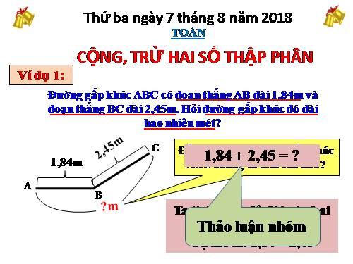 Cộng hai số thập phân