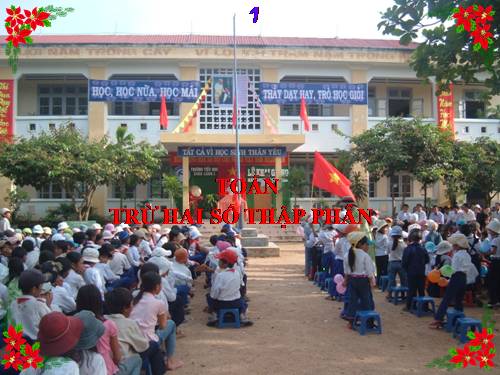 Trừ hai số thập phân