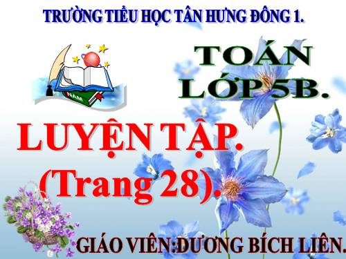 Luyện tập Trang 28