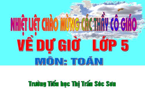 Sử dụng máy tính bỏ túi để giải toán về tỉ số phần trăm