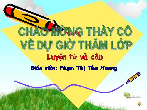 Tuần 9. Động từ