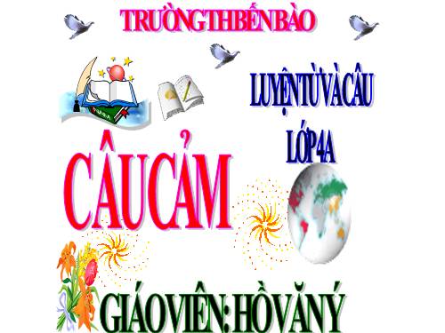 Tuần 30. Câu cảm