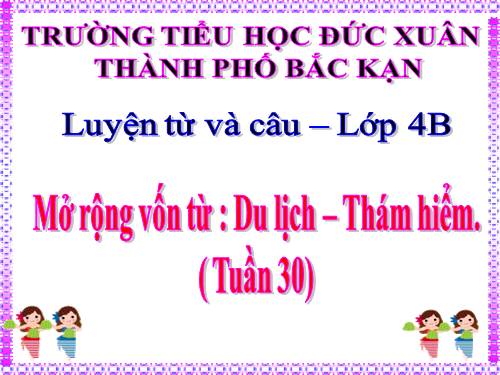 Tuần 30. Câu cảm