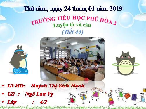 Tuần 22-23. MRVT: Cái đẹp