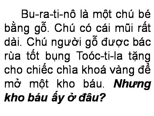 Tuần 16. Câu kể