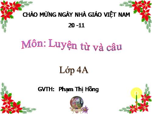 Tuần 13. Câu hỏi và dấu chấm hỏi