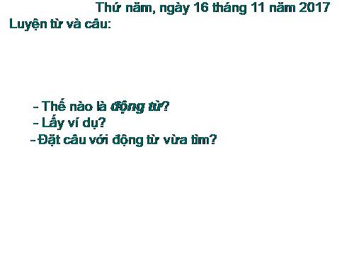 Tuần 11. Tính từ