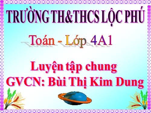 Luyện tập chung Trang 136