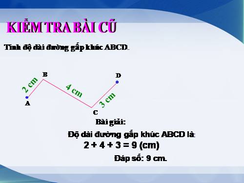 Chu vi hình tam giác - Chu vi hình tứ giác