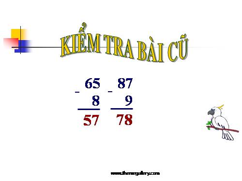 65 - 38; 46 - 17; 57 - 28; 78 - 29