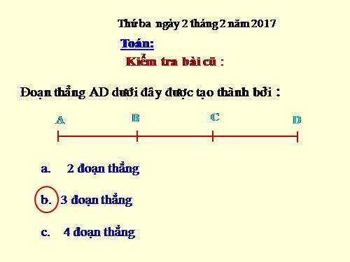 Đường gấp khúc - Độ dài đường gấp khúc