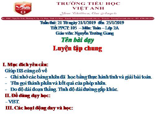 Luyện tập chung Trang 106