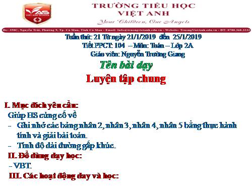 Luyện tập chung Trang 105