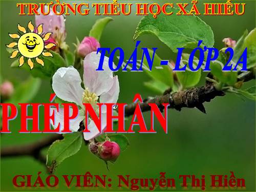 Phép nhân