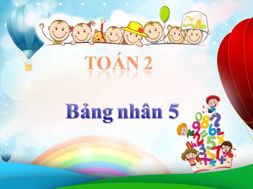 Bảng nhân 5