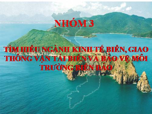 Bài 39. Phát triển tổng hợp kinh tế và bảo vệ tài nguyên, môi trường biển - đảo (tiếp theo)