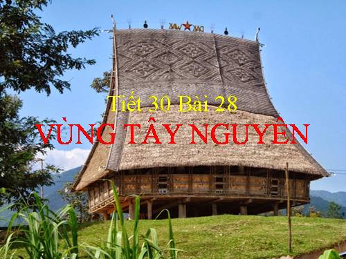 Bài 28. Vùng Tây Nguyên