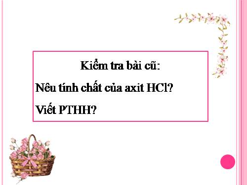 Bài 9. Axit nitric và muối nitrat